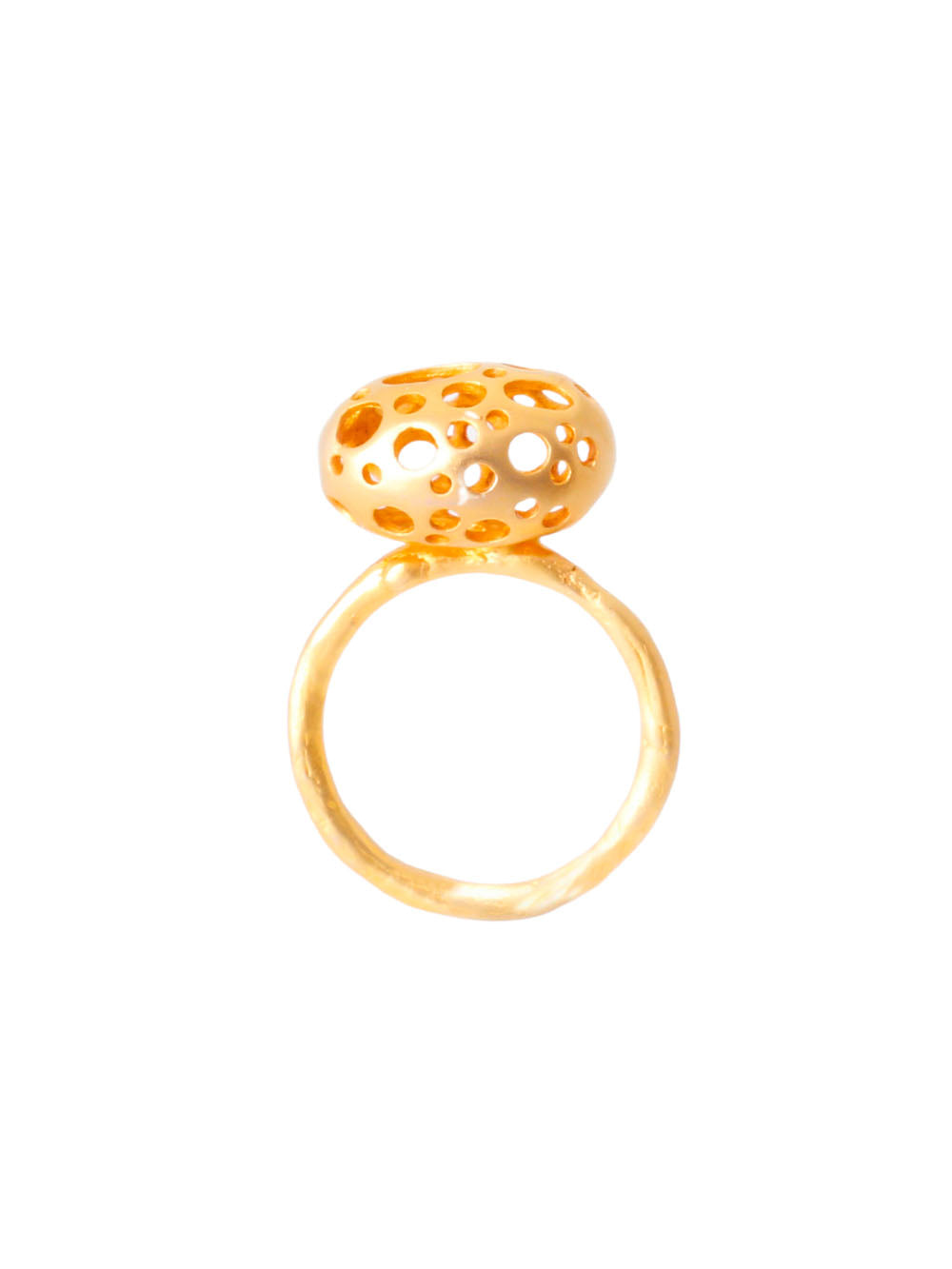 Anillo Nido Oro Vermeil