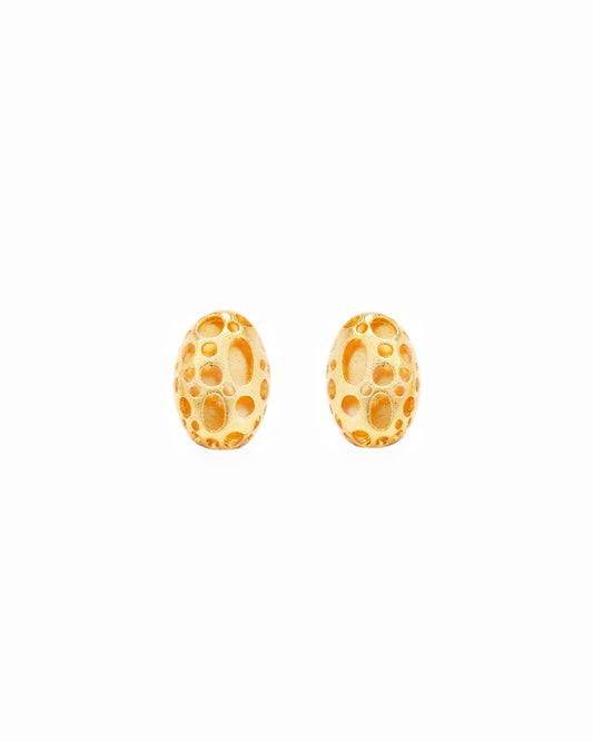 Aretes Nido Oro