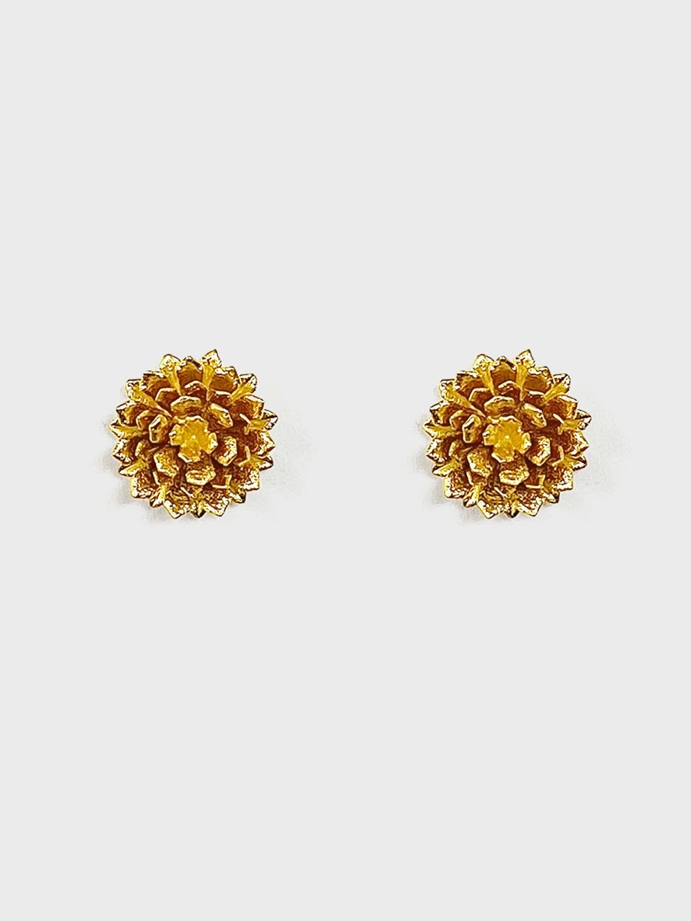 Aretes frailejón dorado