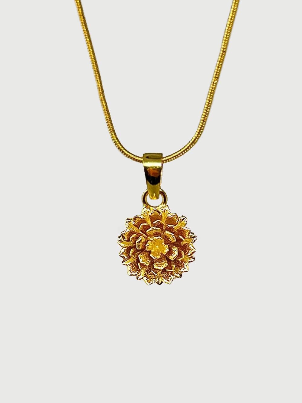 Collar Frailejón dorado